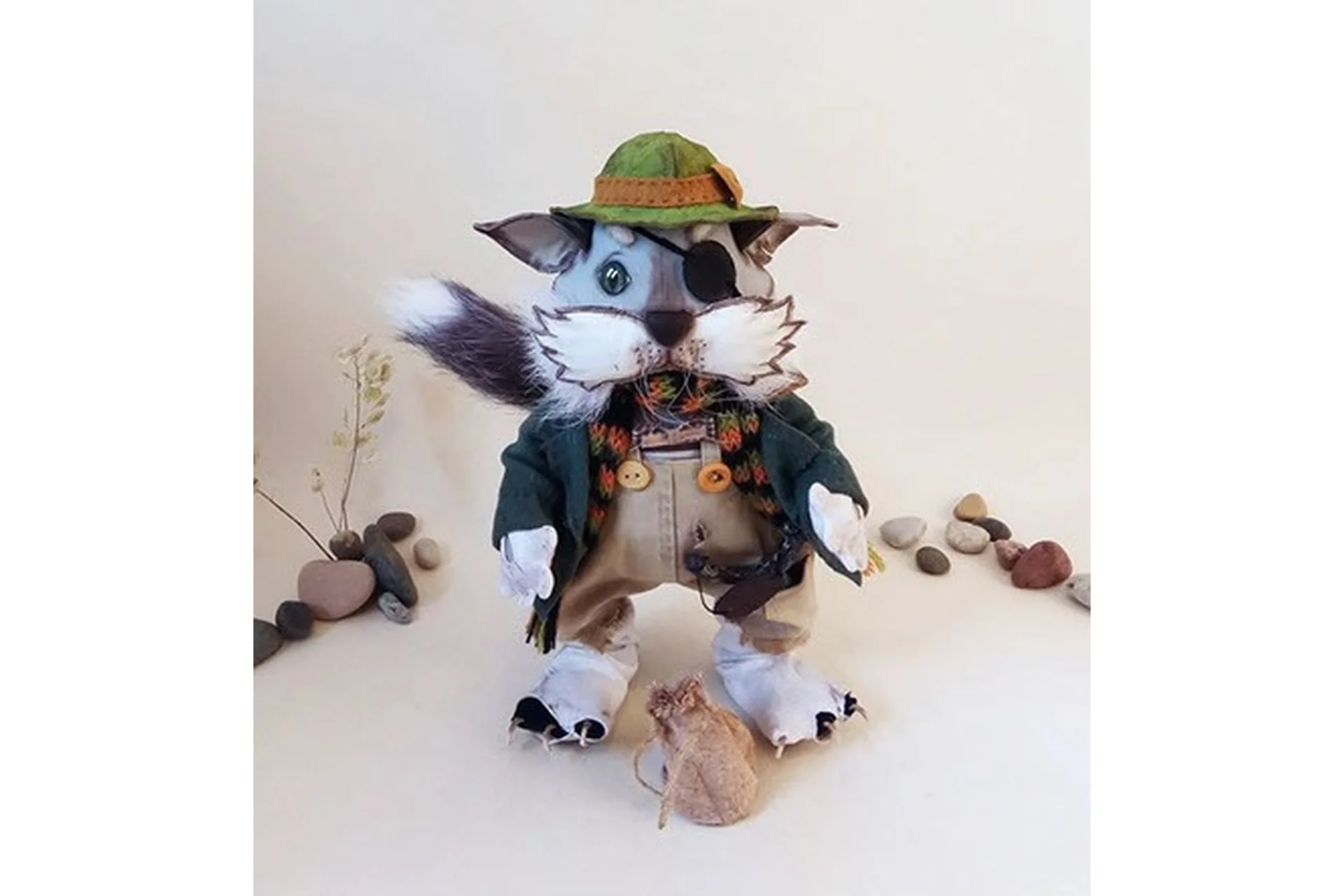 Интерьерная кукла «Кот Базилио» (Инесса Петухова), фото 1 из 1.