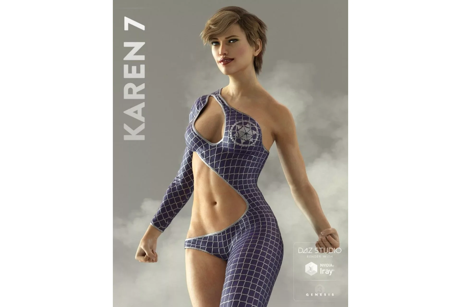 [Daz3D] Karen 7 HD Add-On, фото 1 из 1.