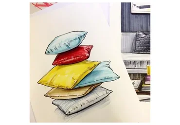 [FantasyRoom] Интерьерный скетчинг (Саша Гога)