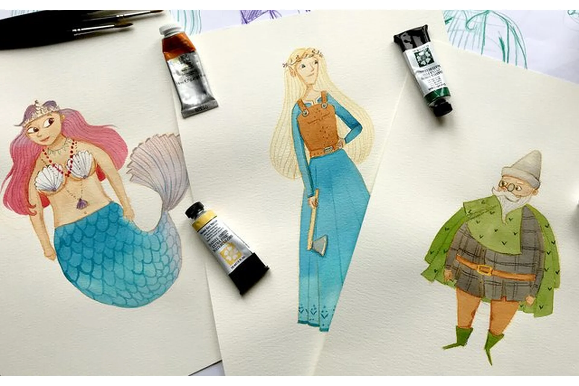 [kalachevaschool] Сказочные герои (Александра Балашова), фото 1 из 1.