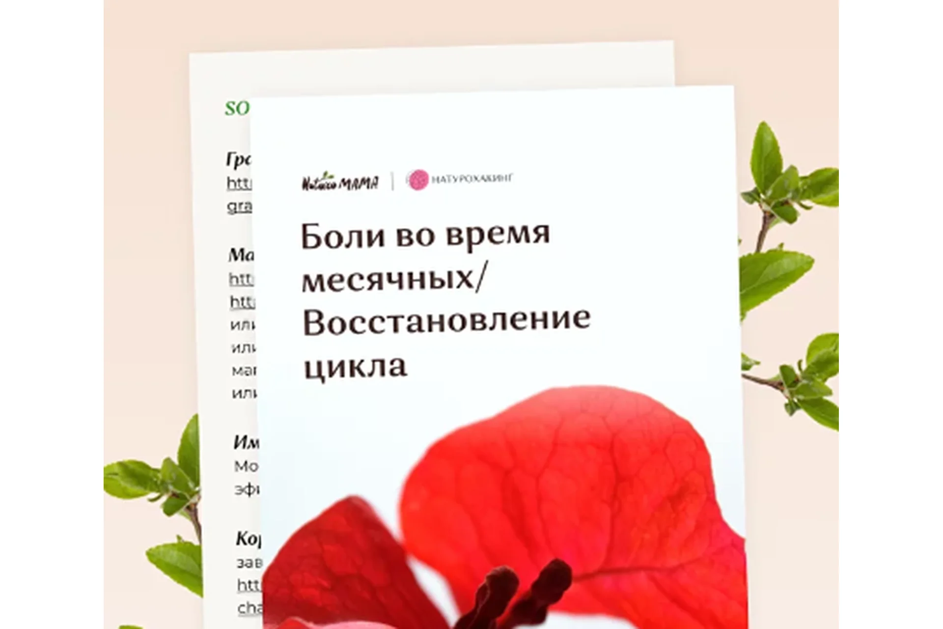 Боли во время месячных / восстановление цикла (Вероника Хуснутдинова), фото 1 из 1.