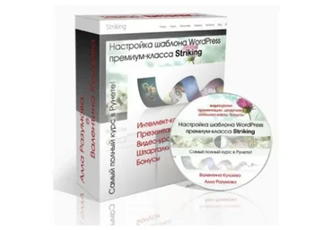 Настройка шаблона WordPress премиум-класса Striking, 2012