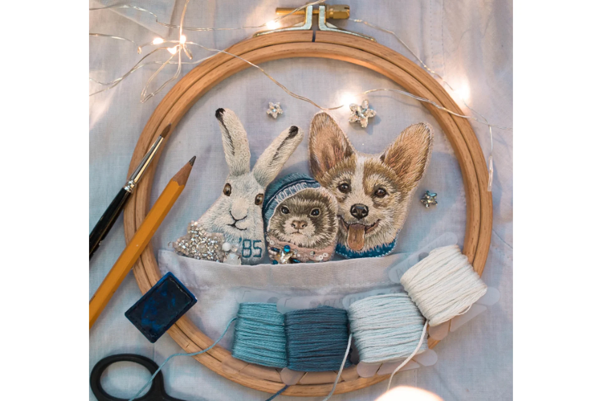 Брошь «Хорек» (Алина Берёзкина), фото 1 из 1.