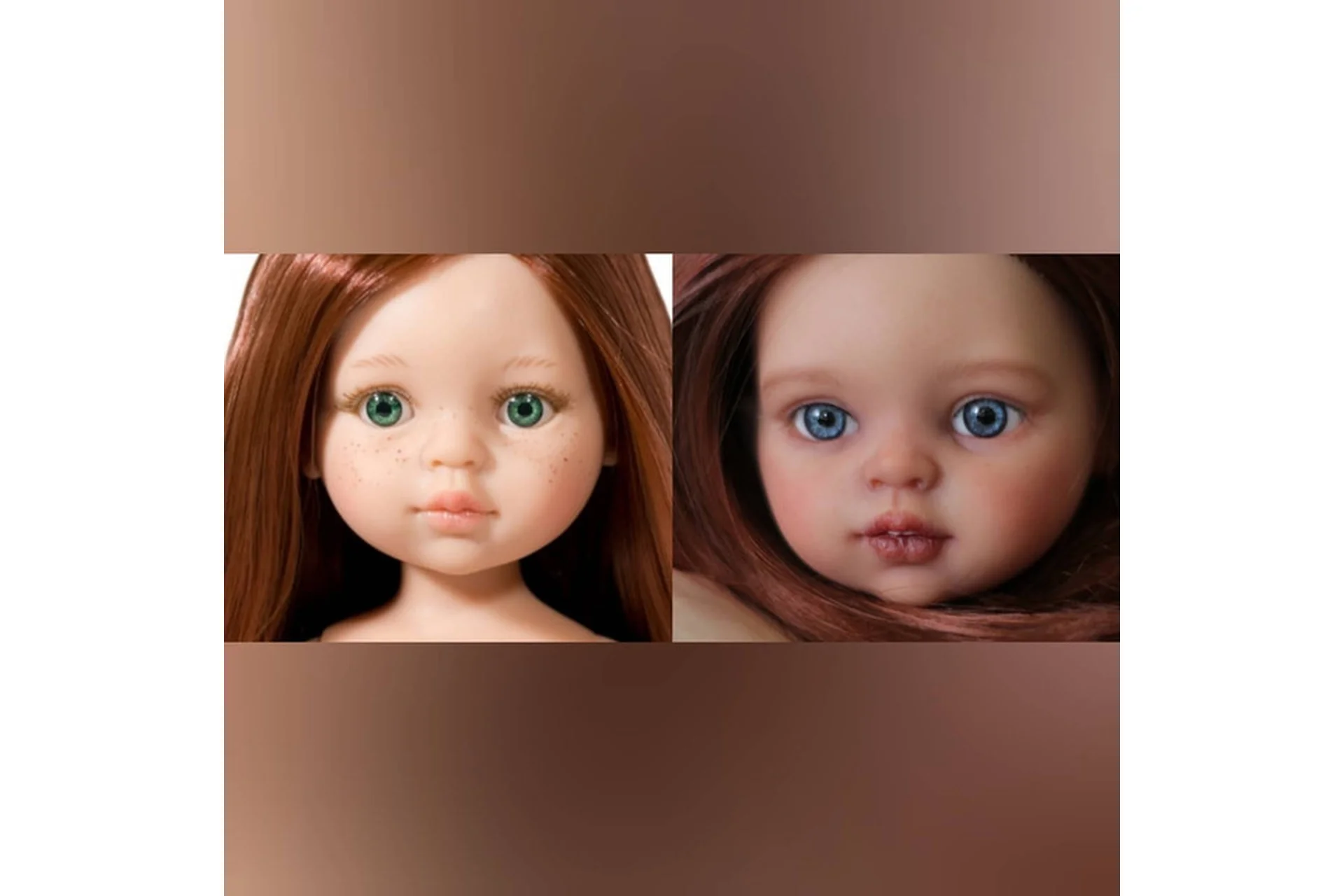 Карвинг лица куклы Paola Reina (Юлия Верняева), фото 1 из 1.