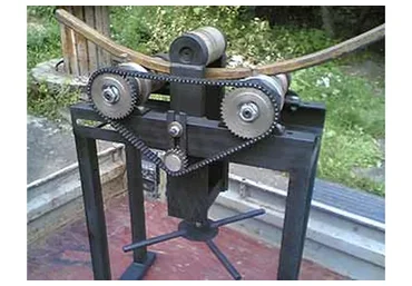 [biznesshop] Чертежи станка - ручной трубогиб прокатный большой