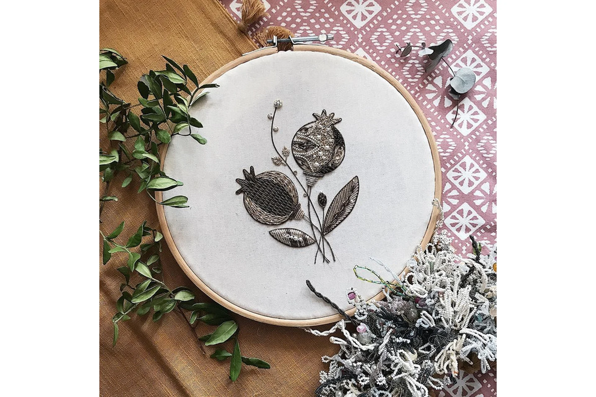 Продвинутый курс по канители «Гранаты» (Эльза Бикметова), фото 1 из 1.