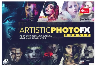 [Сreativefabrica] Artistic Photo FX (Набор художественных экшенов FX)