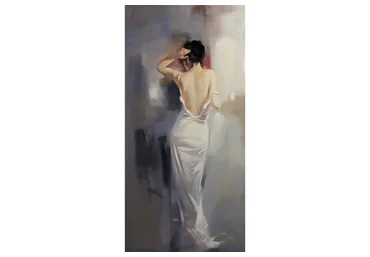 [Школа импрессионизма] Девушка в белом (Игорь Сахаров)