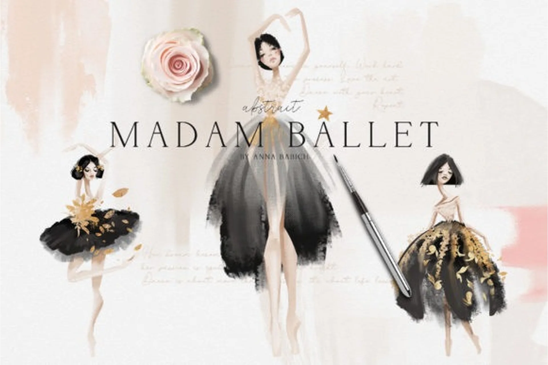 [Сreativefabrica] Madam Ballet (Anna Babich), фото 1 из 1.