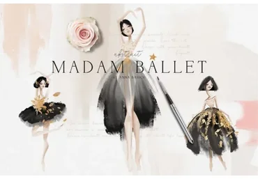 [Сreativefabrica] Madam Ballet (Anna Babich)