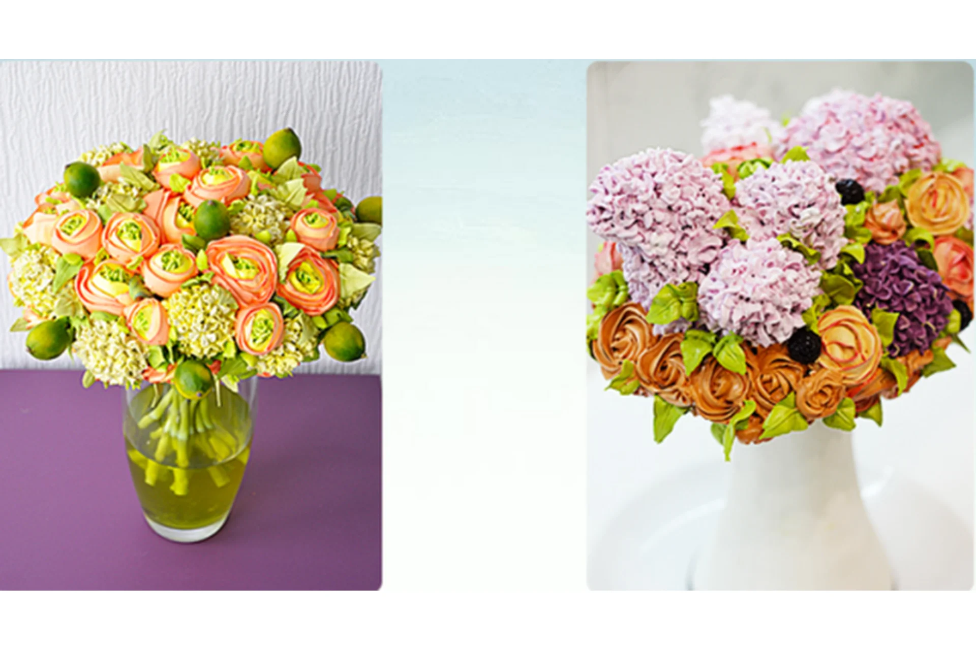 [Creamdecor] Вертикальный торт «Букет» (Надежда Карманцева), фото 1 из 1.