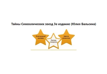 Тайны символических звезд. 3-е издание (Юлия Бальсина)