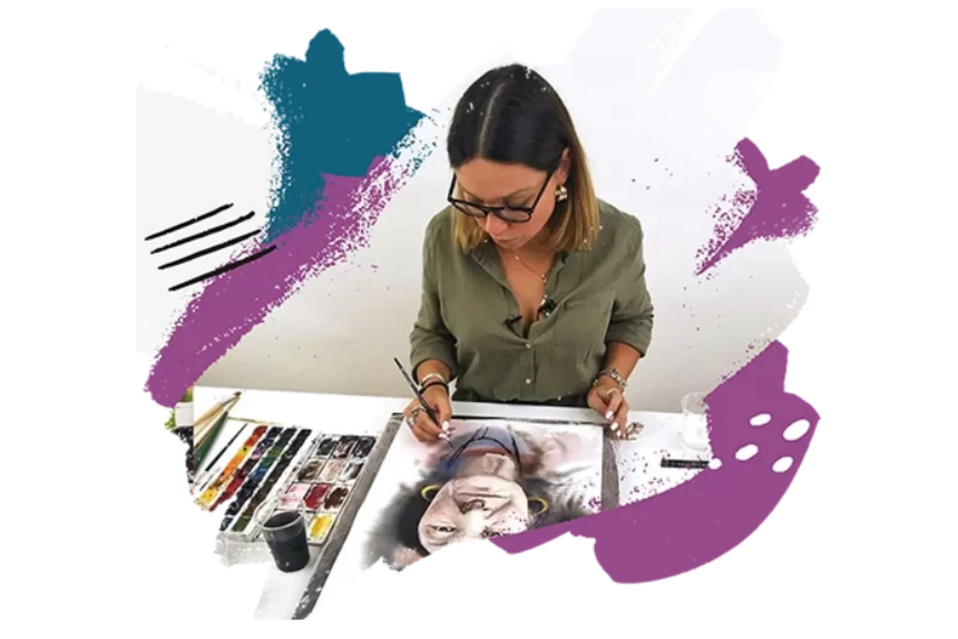 [Художник Online]  Я - Художник (Дарья Куцаева, Дарья Ротнова), фото 1 из 1.