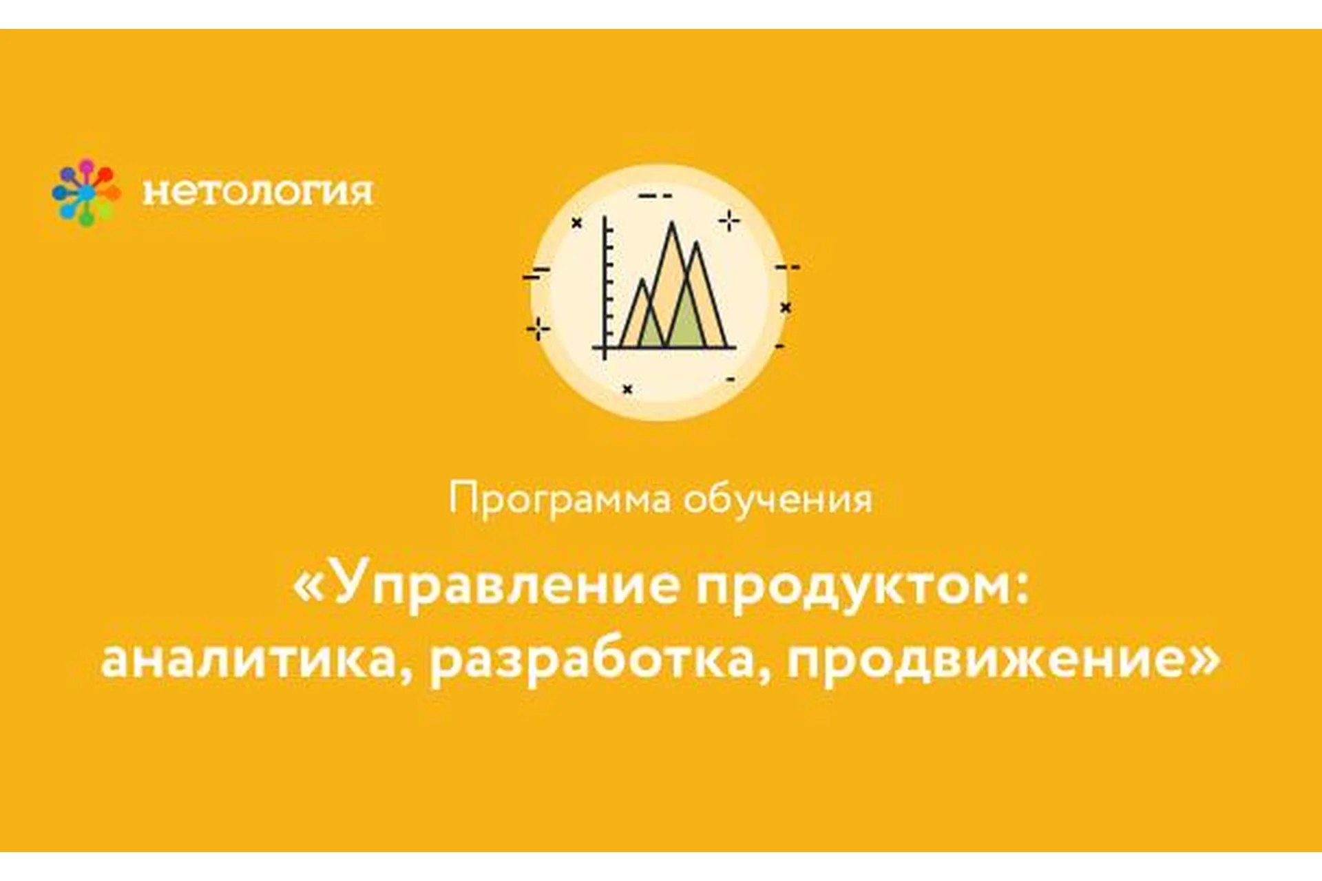 [Нетология] Управление продуктом: аналитика, разработка, продвижение, фото 1 из 1.