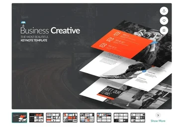 [Creative Market] Business Creative Keynote