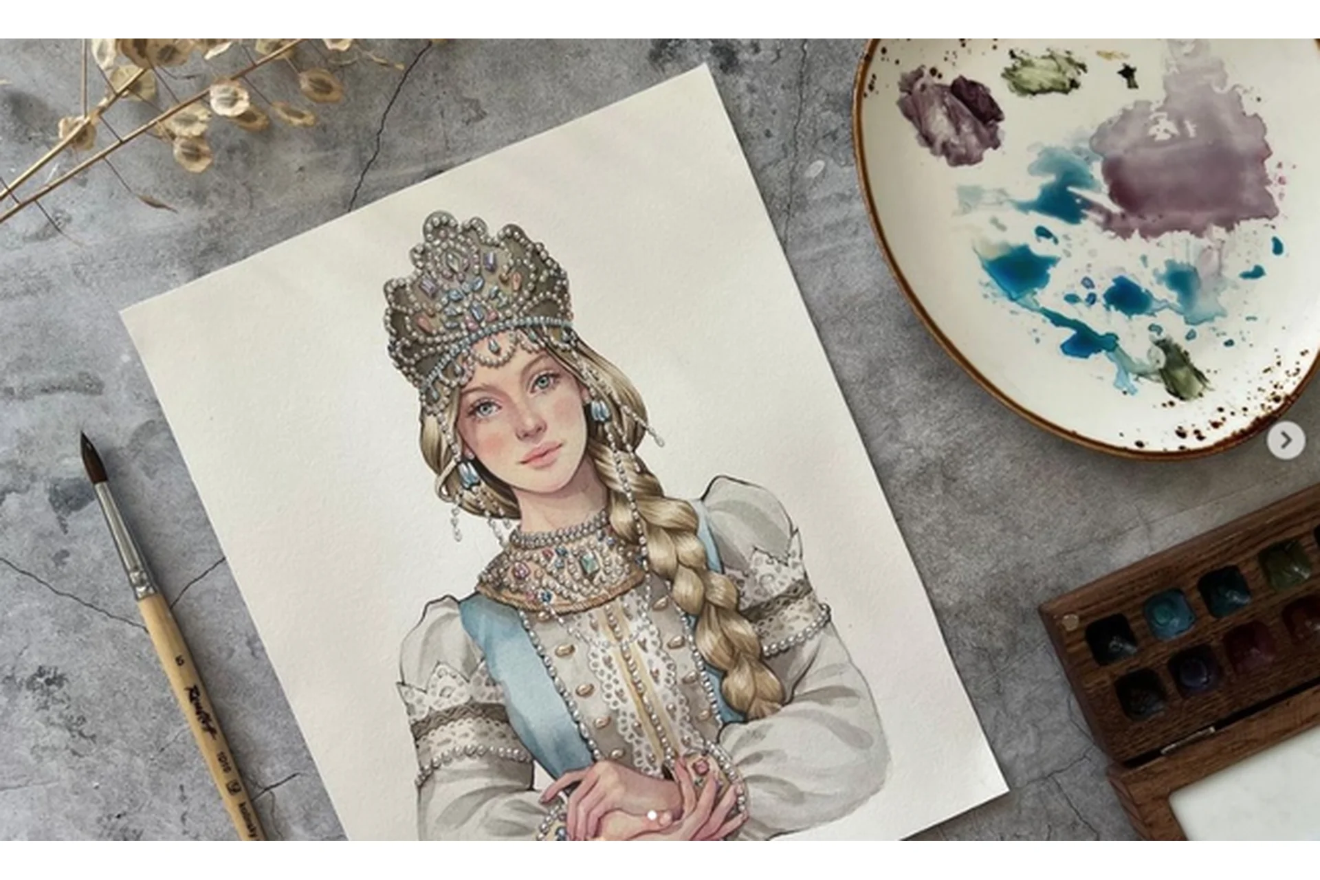 Царевна Несмеяна (Ирина Пирогова), фото 1 из 1.