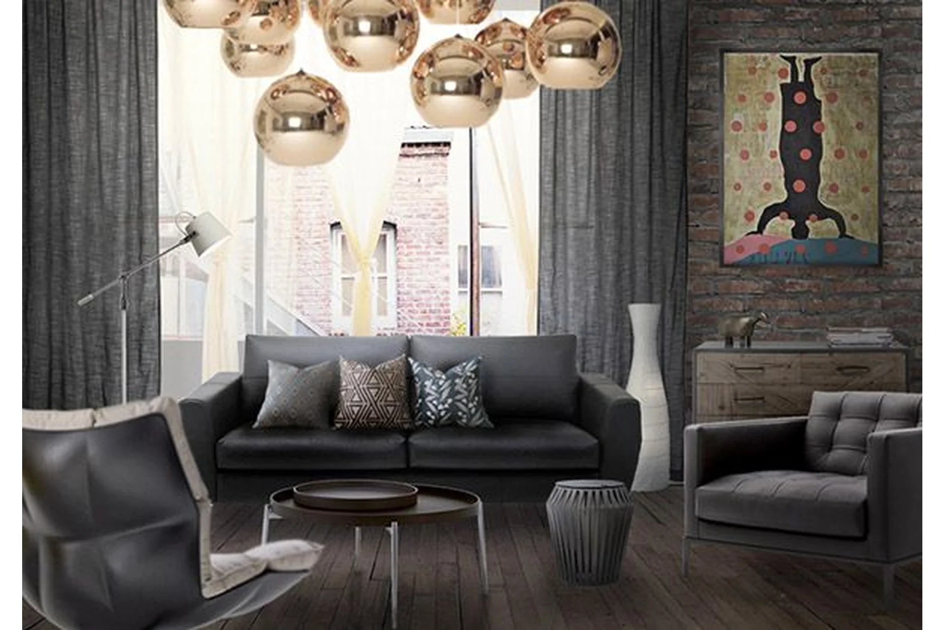 [Международная школа дизайна] Интерьерный коллаж в Photoshop (Мария Иванова), фото 1 из 1.