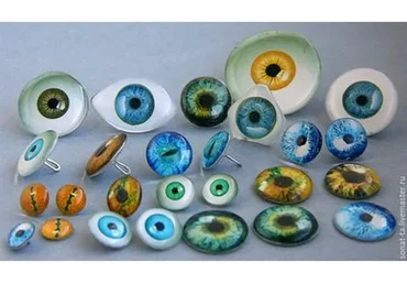 Живые глаза для кукол, для мишек и других игрушек из смолы (Наталья Агафонова)