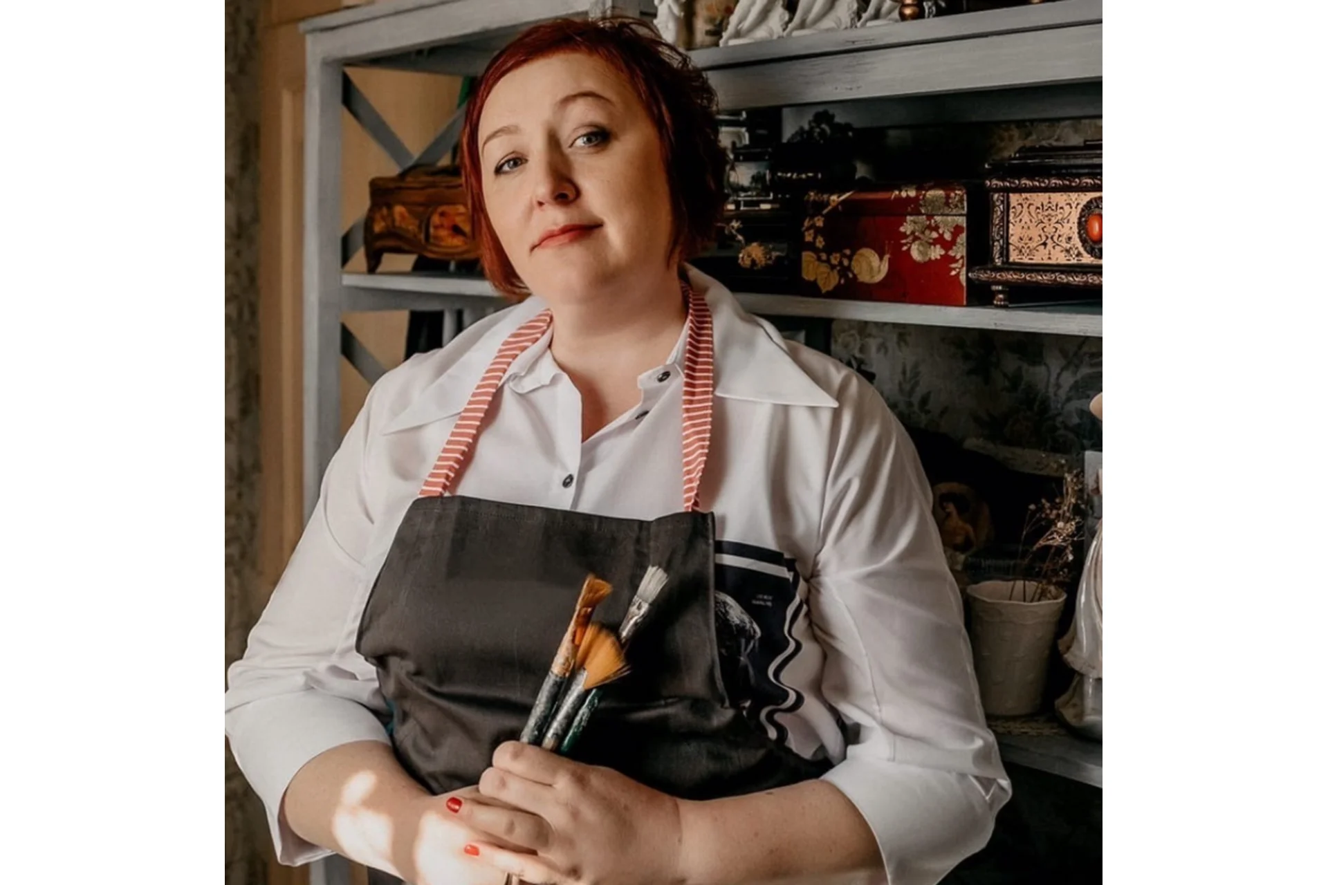 Исправление испорченной заготовки + Ангелы во дворце + Часы Антикваръ (Татьяна Куксенко), фото 1 из 1.