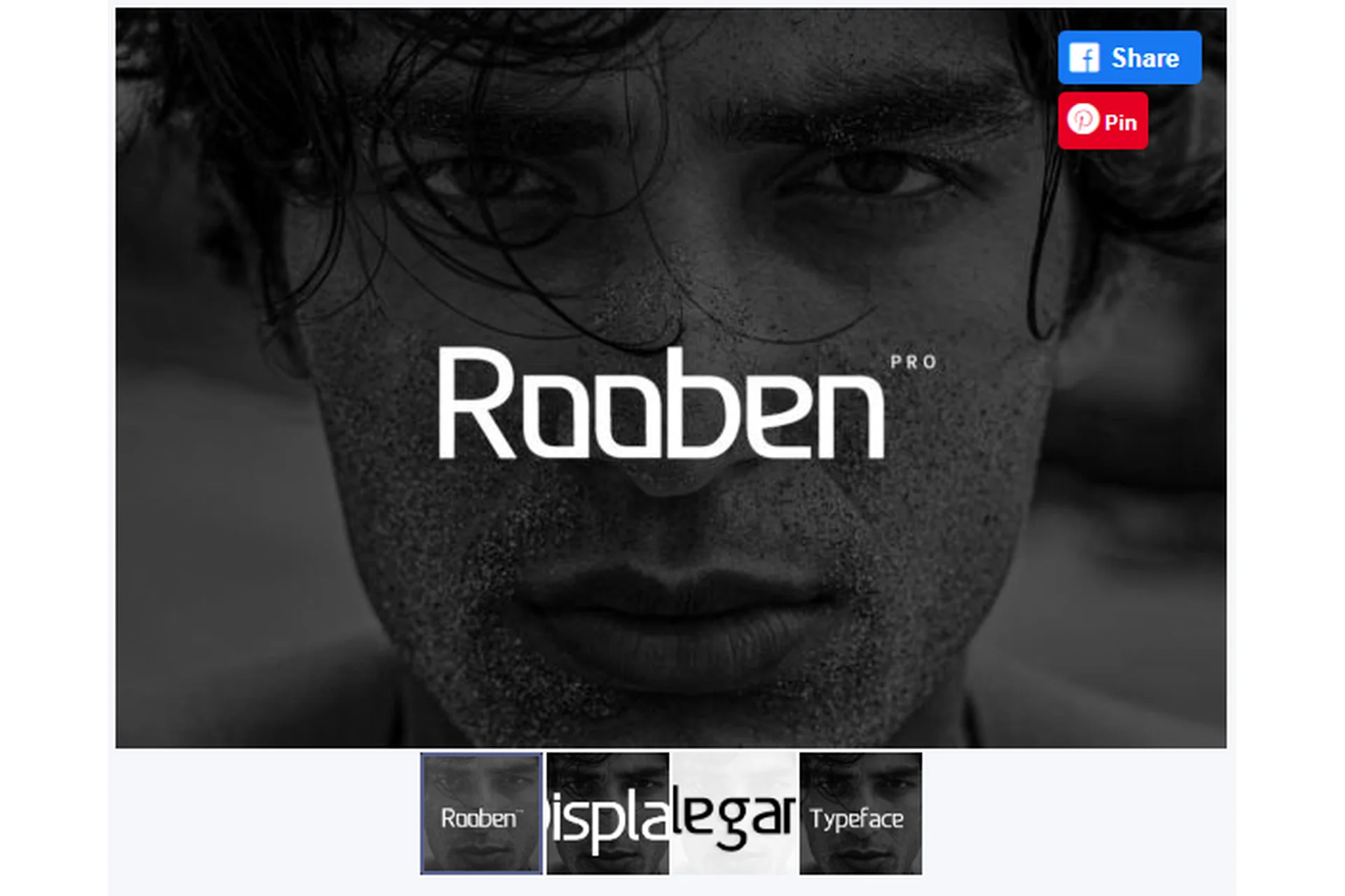 [Creativefabrica] Rooben Font (eafonts), фото 1 из 1.