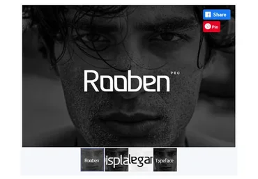 [Creativefabrica] Rooben Font (eafonts)