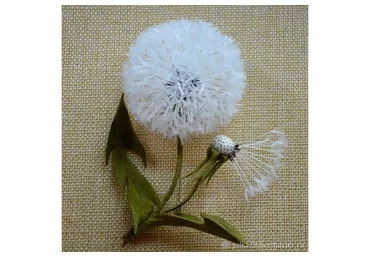 [Juli-world] Брошь «Одуванчик» (Юлия Валовая)