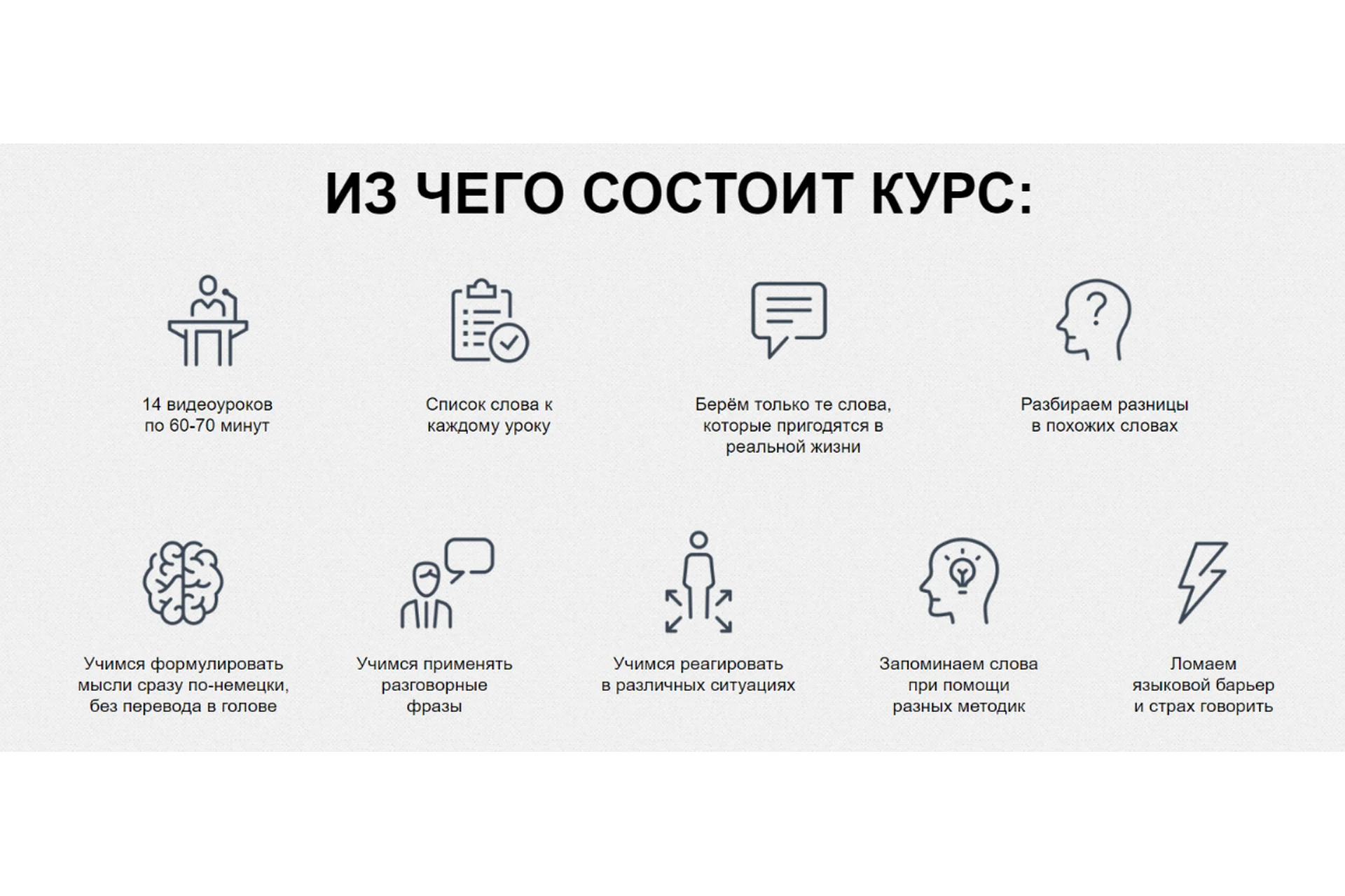 Интенсивный разговорный курс немецкого языка A2. 2020 (Елена Удалова), фото 1 из 1.