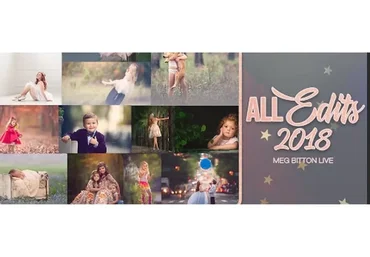 Обработка детских фотографий, 142 Урока. All Edits Pass, 2018 (Meg Bitton)