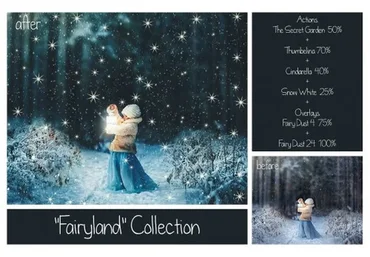 [CreativeMarket] Сказочные наложения и экшены для обработки фотографий