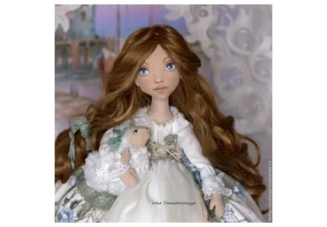 Принцесса. Текстильная кукла  (Ирина Томашевская)