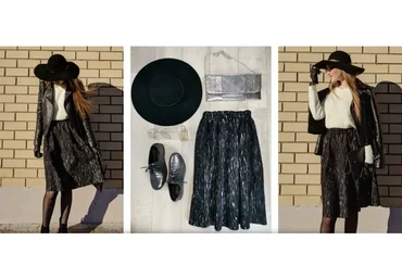 Юбка на шаблоне-книжке в авторской технике Калейдоскоп (Регина Журавлева)