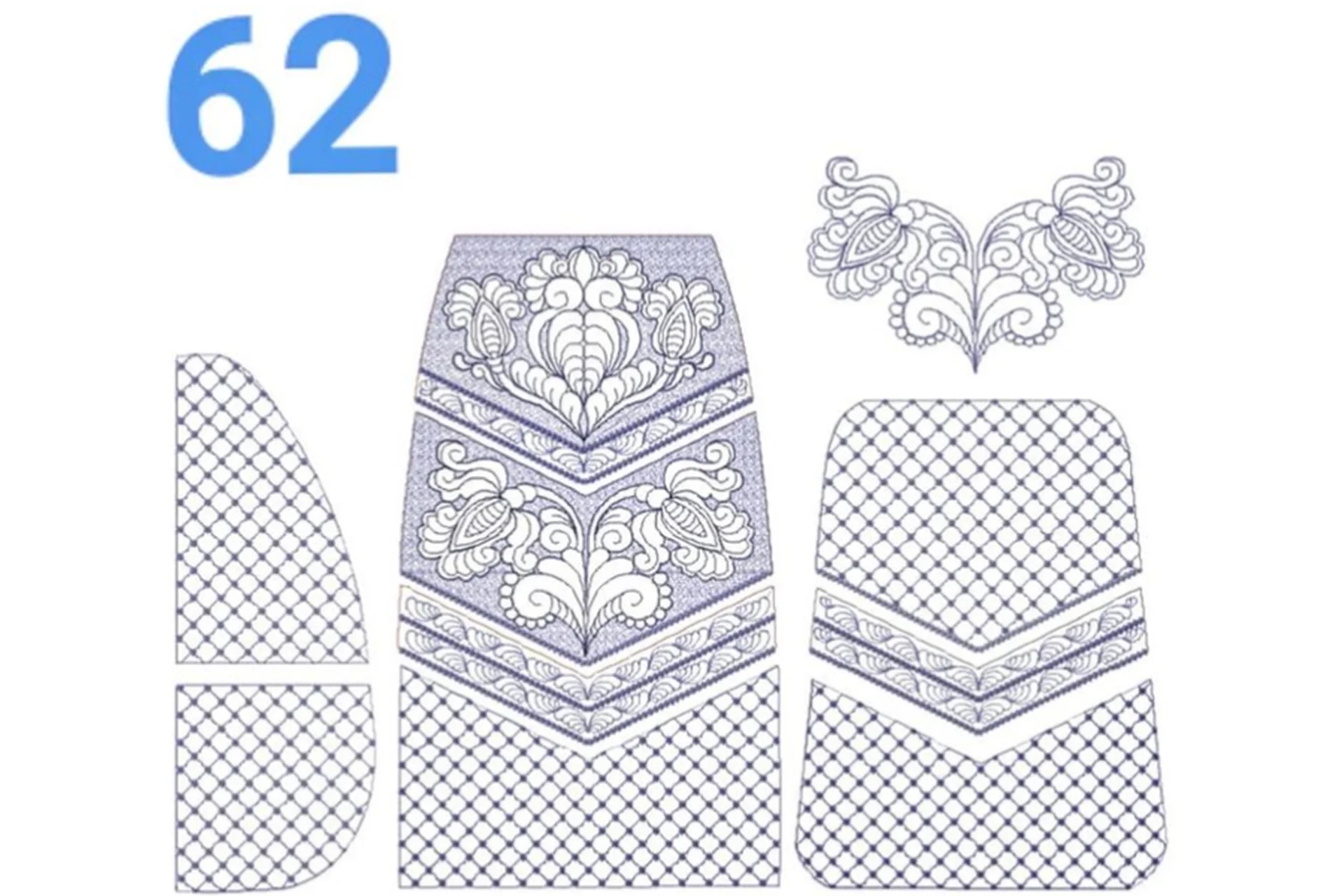 Дизайн машинной вышивки для сумки (Валентина Букеева, Татьяна Новохатская), фото 1 из 1.