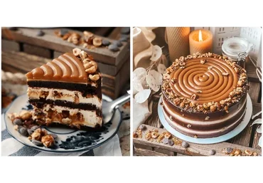 Торт Шоколад-Карамель (Ксения Нохрина)