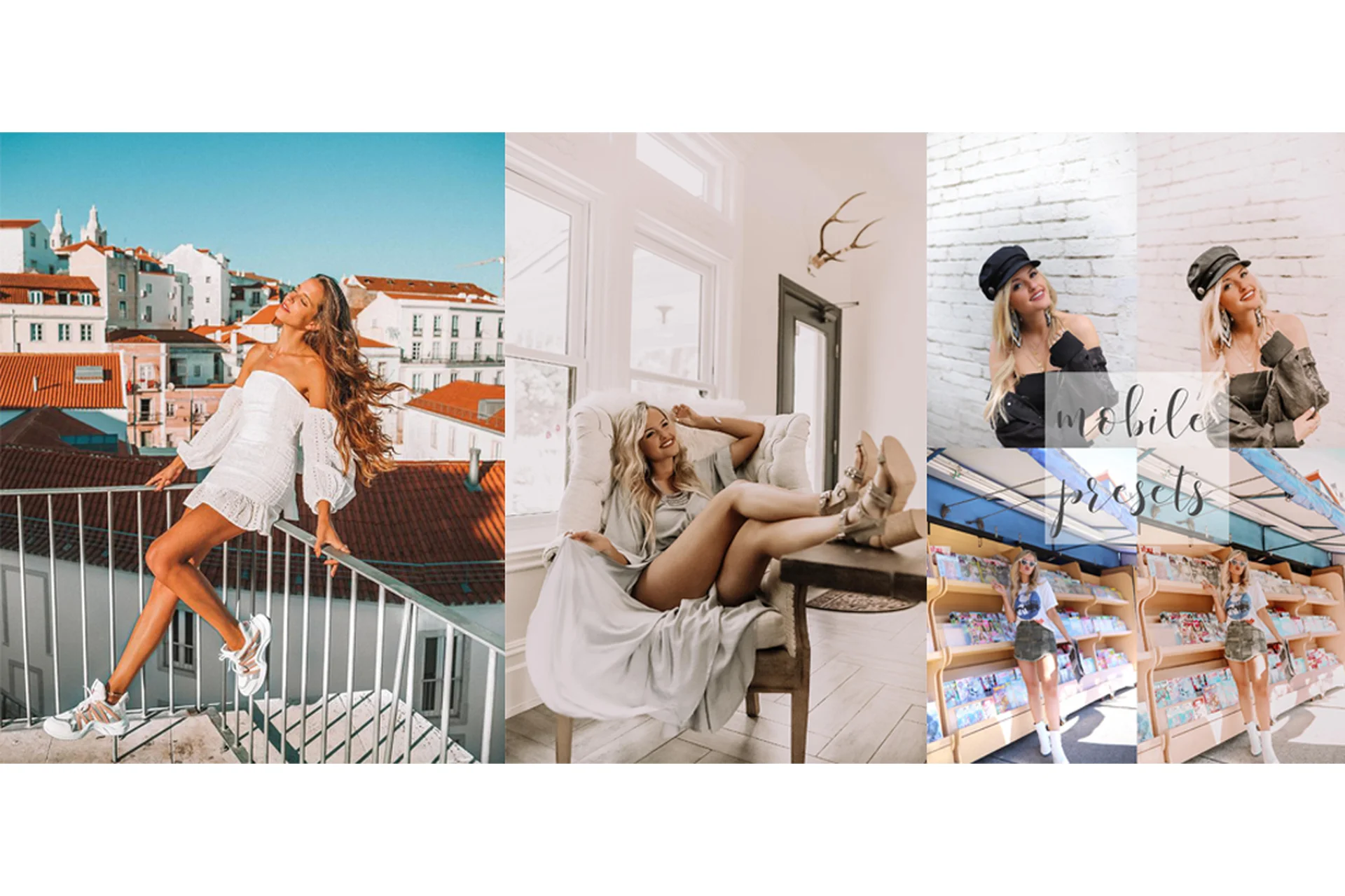 Набор мобильных пресетов. Mobile Presets Packs (Marta Sierra, Blonde to Bronze), фото 1 из 1.