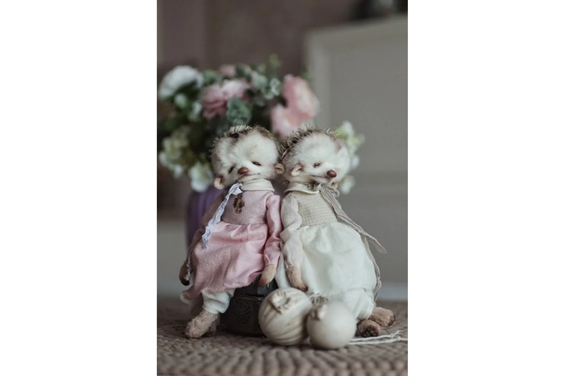 [Школа авторской игрушки] Будуарный ёжик (Марика Шмидт), фото 1 из 1.