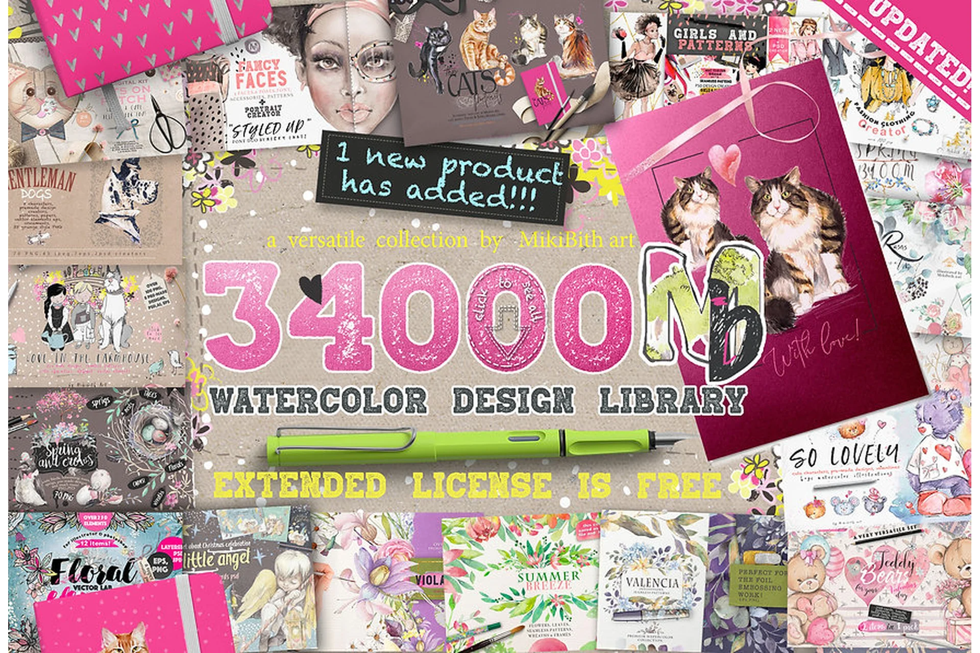 [CreativeMarket] 90% OFF! 34000MBundle, фото 1 из 1.