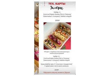 Эклеры. Набор 2 (brutal_cakes)