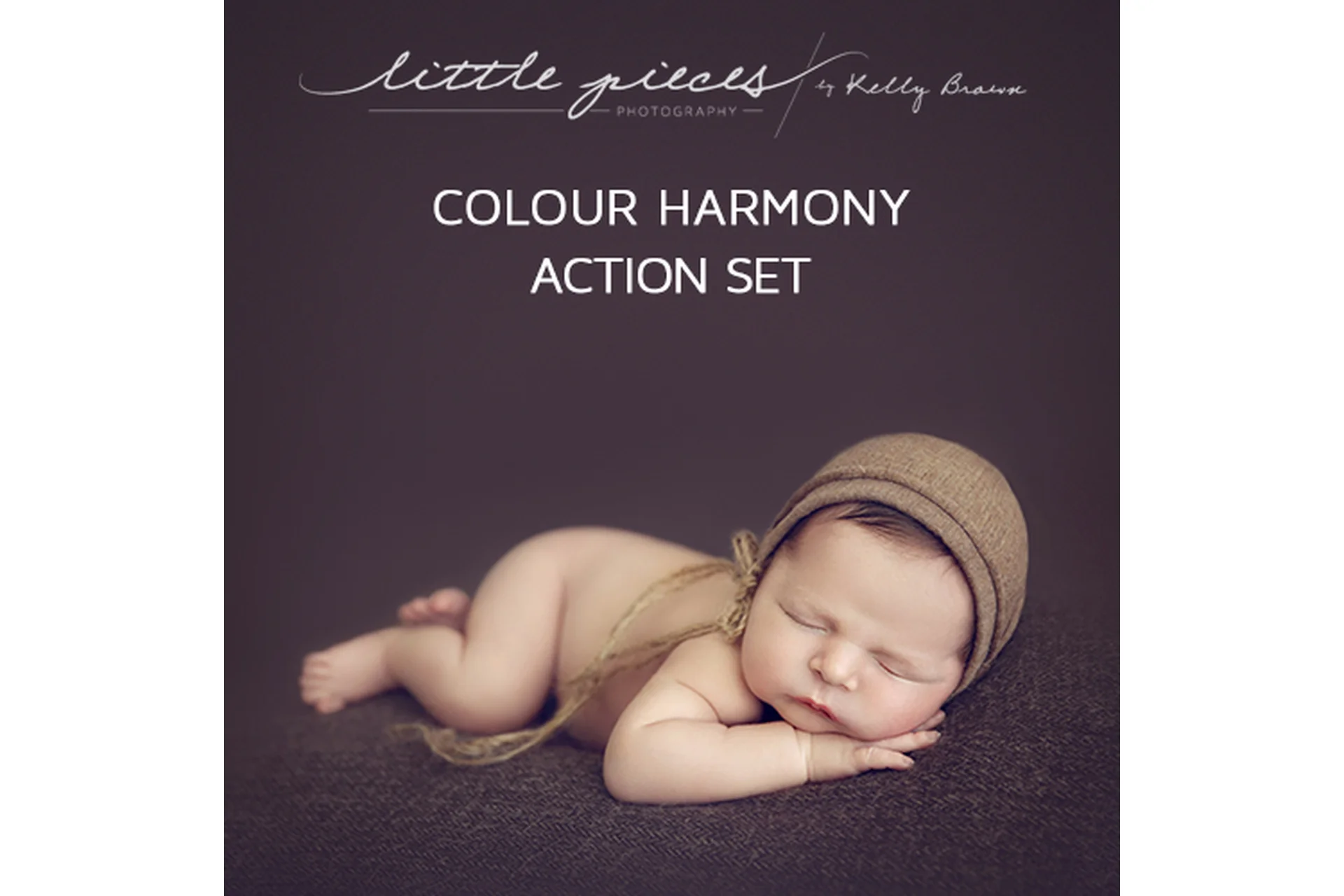 Набор экшенов для Newborn-фотографии Little Pieces – Colour Harmony Actions (Kelly Brown), фото 1 из 1.