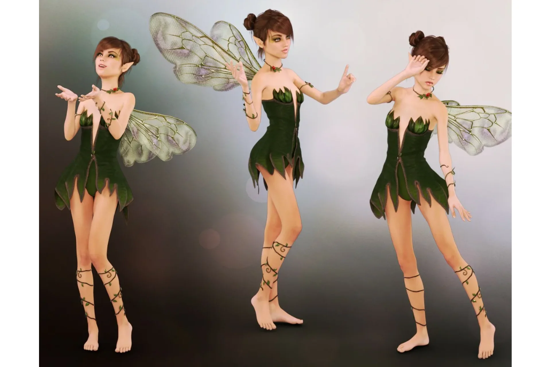 [Daz3D] Lilinoe for Kalea 7 (OziChick), фото 1 из 1.