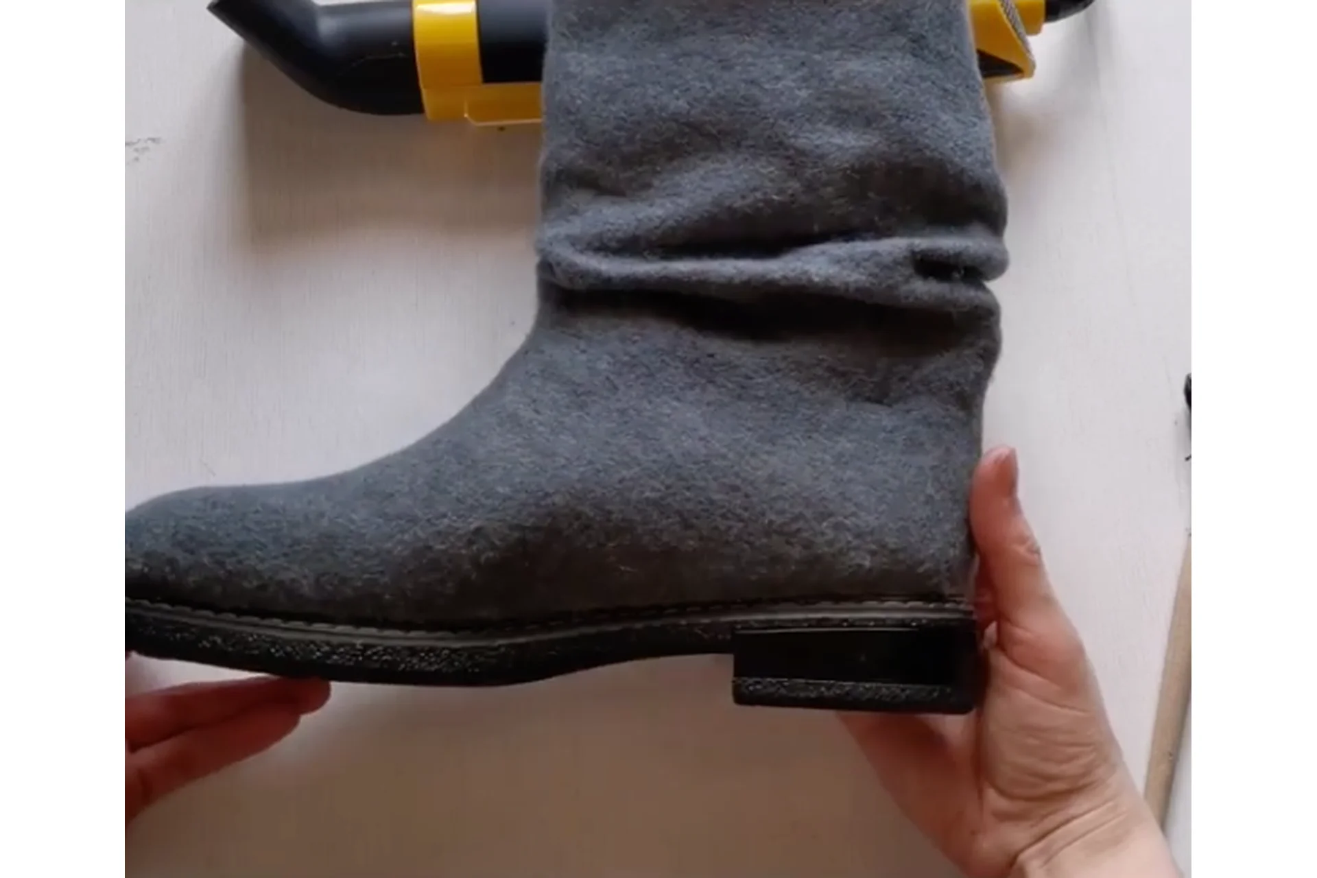 Сапоги войлочные (Ксения Мельникова), фото 1 из 1.