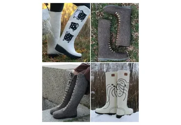 Валенки-ботники (Марина Климчук)