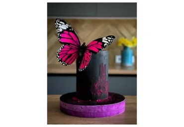 [pralineschool] Вафельная флористика + Роспись на торте 2023 (Юлия Припутнева)