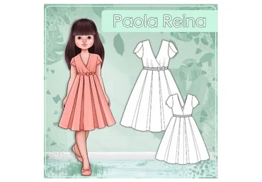 Курс Калейдоскоп платьев + Комплект выкроек для куклы Paola Reina (Евгения Сез)
