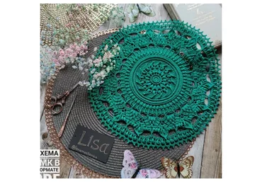 [lenamasterica] Салфетка «Лиза» (Елена Божкова)