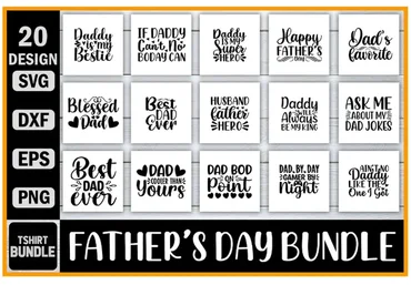 [Creativefabrica] Father's Day SVG Design Bundle (Tshirt_Bundle)