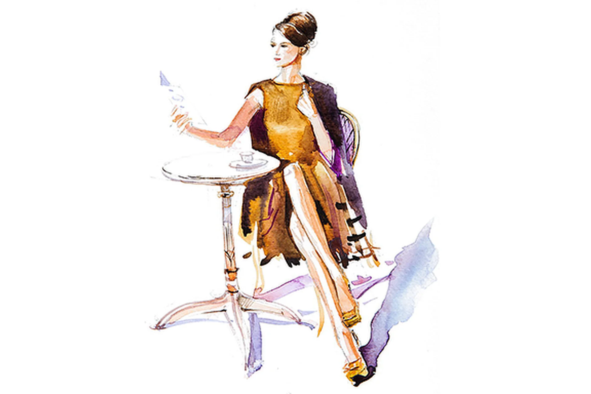 [KalachevaSchool] Fashion-иллюстрация (Вероника Калачева), фото 1 из 1.