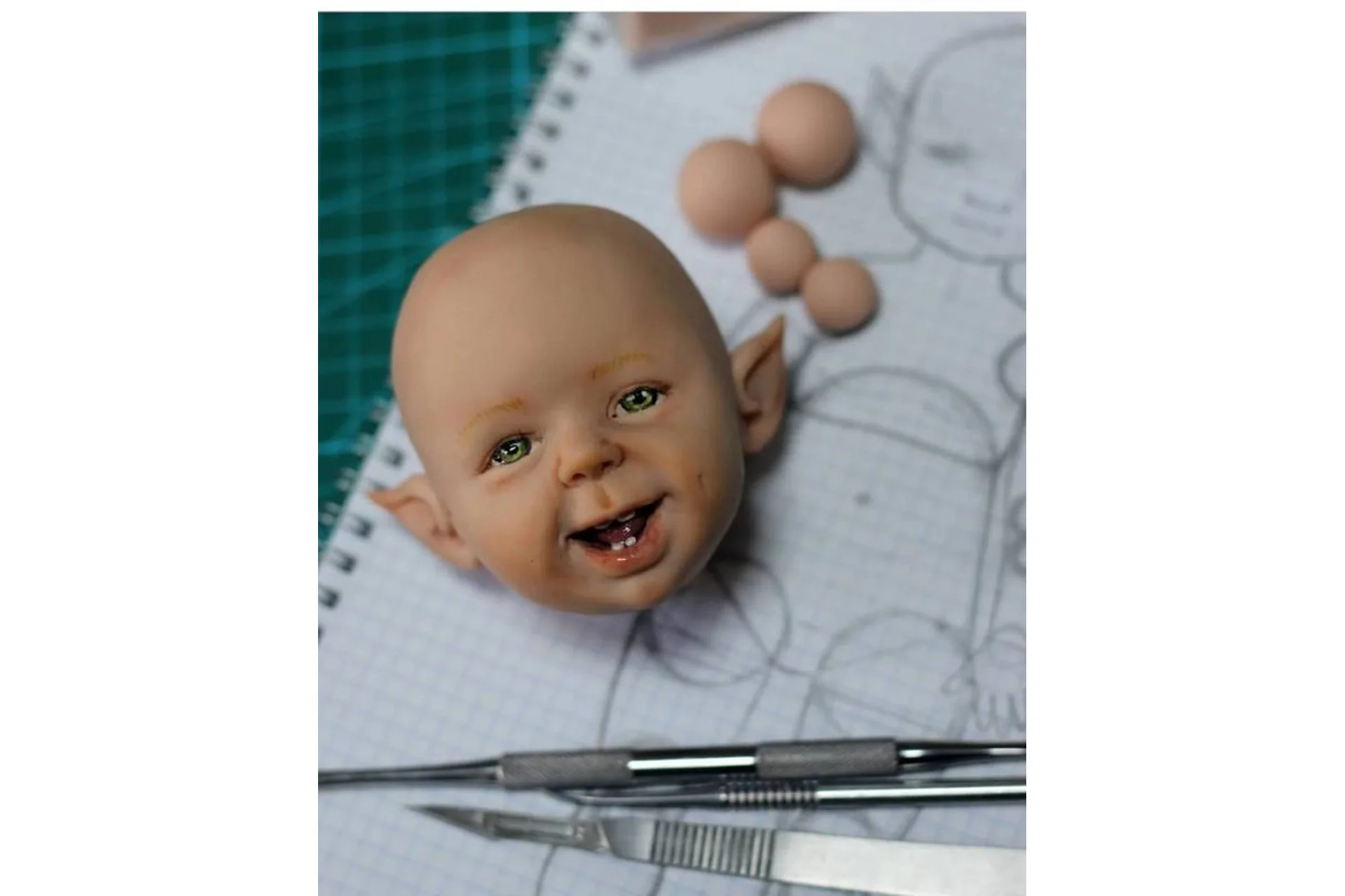 Авторская шарнирная кукла «Феечка» (Ольга Кижаева), фото 1 из 1.