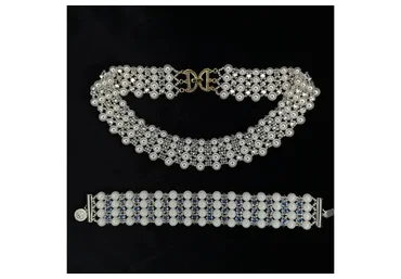 Мастер-класс Жемчужный браслет и колье (tatianaakhtiamova1982)