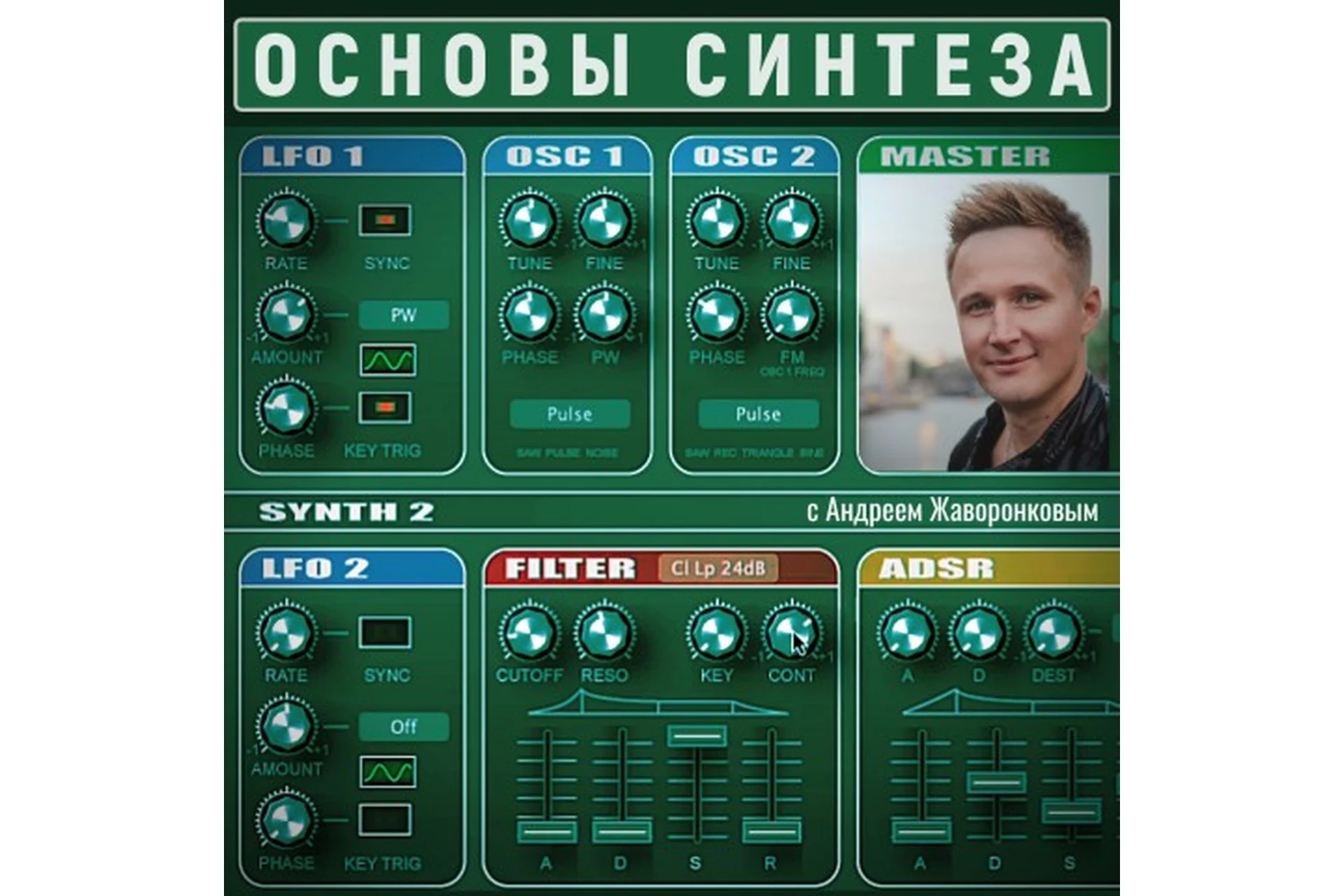 [OnlineMasterClass] Основы звукового синтеза (Андрей Жаворонков), фото 1 из 1.