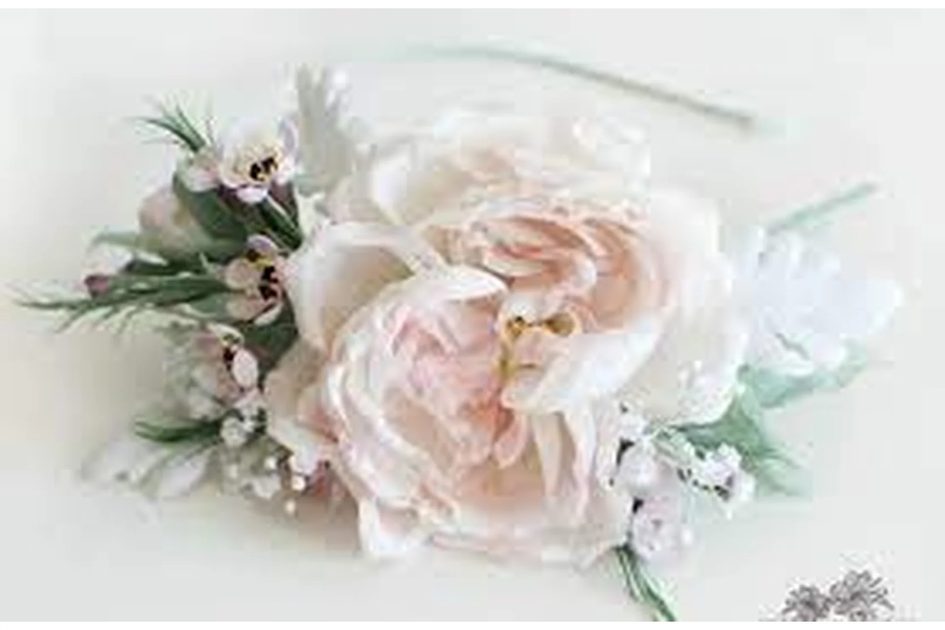 Композиция «Эстель»: свадебный ободок (Елена Курицына), фото 1 из 1.